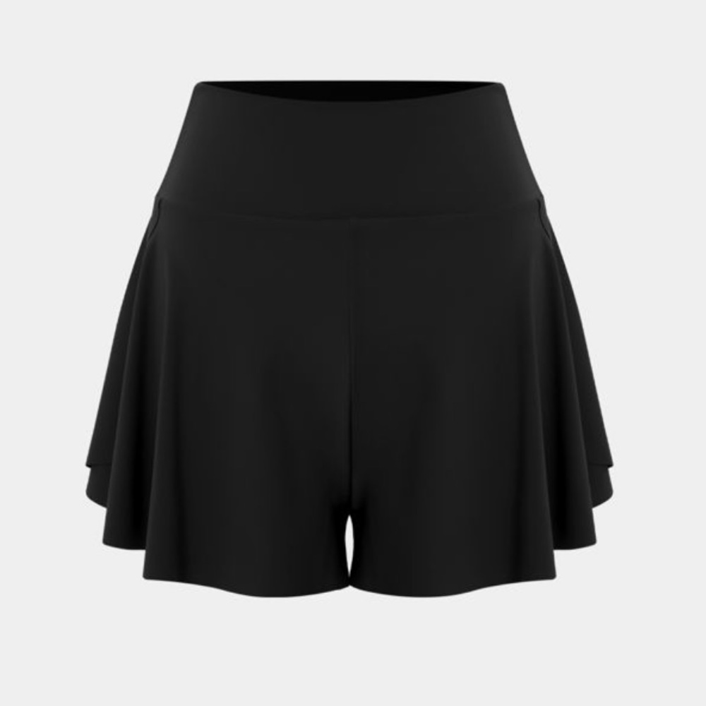 Halara High Waisted Split 2-in-1 Yoga Shorts 2''. Never worn.